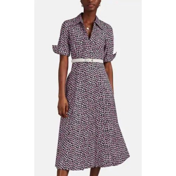 Barney’s heart print wrap dress - Picture 2 of 11